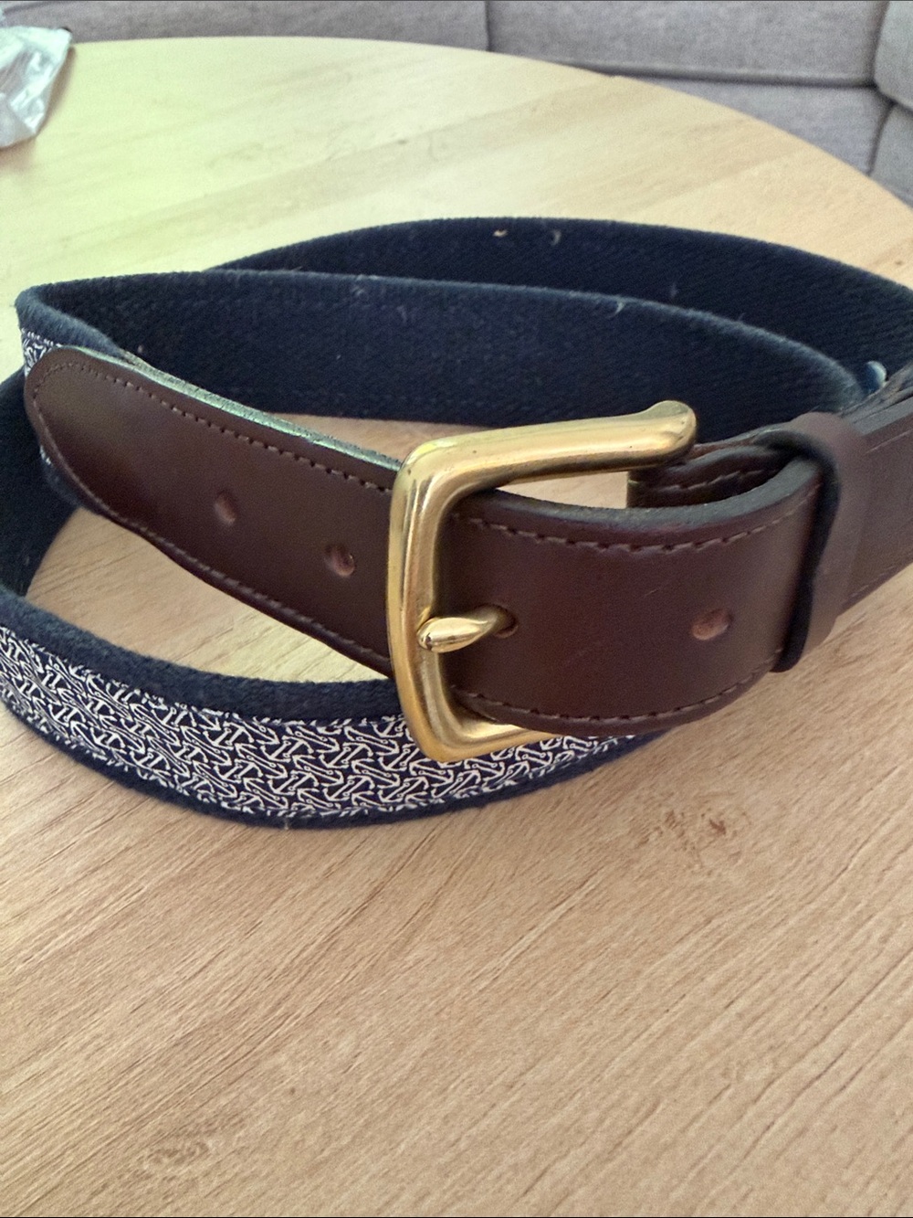 Vineyard Vines belt- size 40